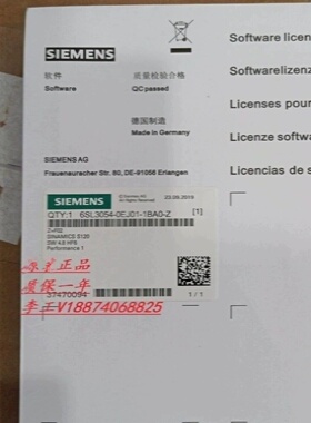 全新西门子内存卡6SL3054-0CF01-1AA0-Z M42 M43 M44 F01 F02 F03