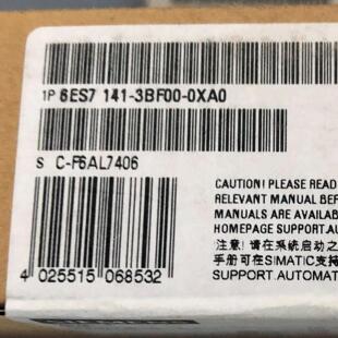 3BF00 西门子PLC模块6ES7141 0XA0 正品 全新原装