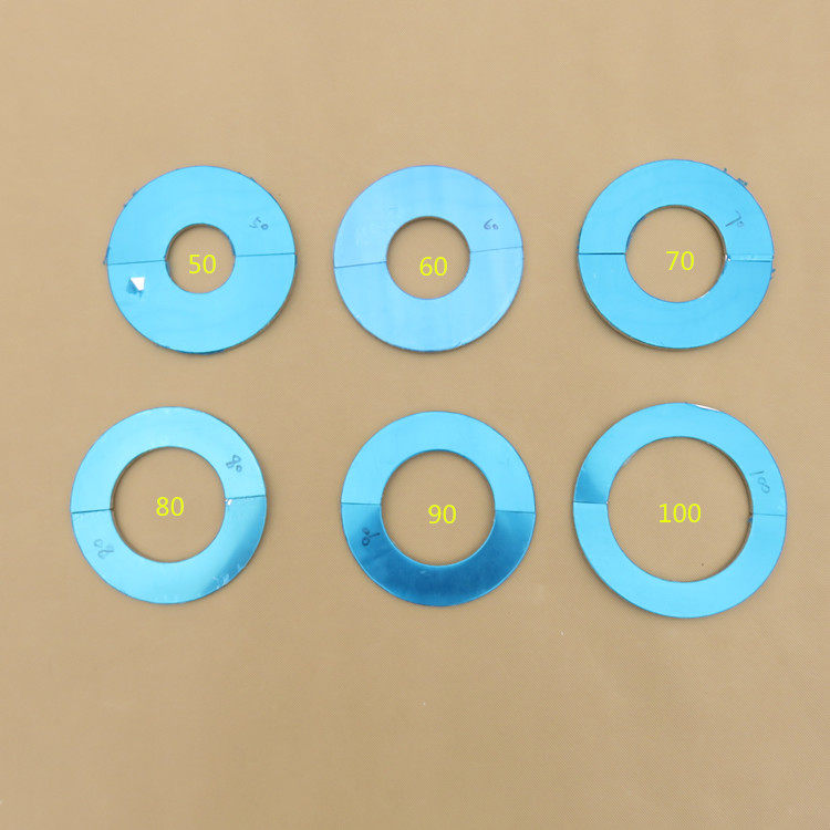 燃气热水器排烟管5cm 6cm 7cm 8cm 10cm不锈钢排烟管装饰盖遮丑盖