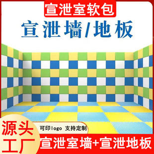宣泄墙防撞软包篮球馆心里咨询室软包发泄咨询室学校软包宣泄地板