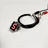 Модифицированный водонепроницаемый синий универсальный ЖК-дисплей, 12v