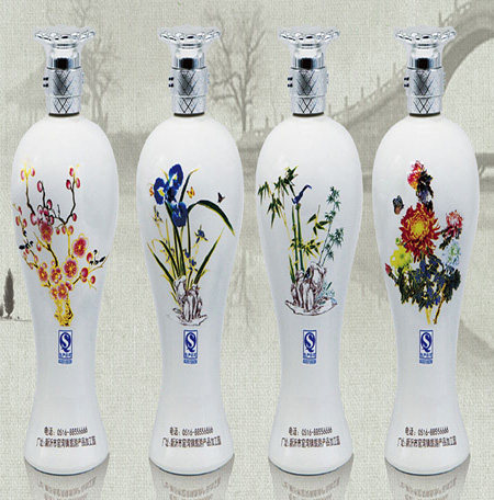 窑湾绿豆烧 绿豆烧酒 后宰门梅兰竹菊39度 江苏徐州新沂特产酒