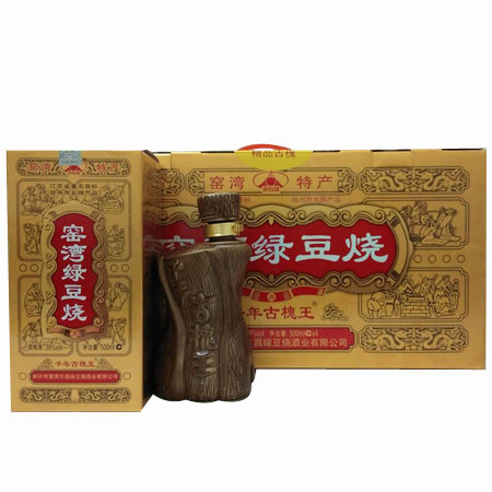 窑湾绿豆烧 绿豆烧酒 千年古槐王 老瓦缝 徐州特产 CCTV美味推荐