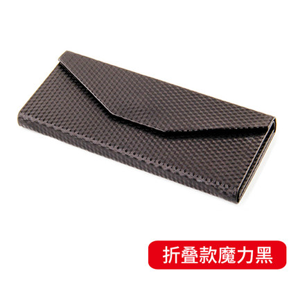 折叠眼镜盒包邮太阳镜盒韩国墨镜盒女款手工便携学生近视眼睛盒子