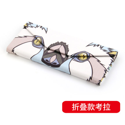 折叠眼镜盒包邮太阳镜盒韩国墨镜盒女款手工便携学生近视眼睛盒子