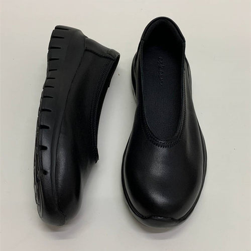 久站不累脚工作鞋女黑色