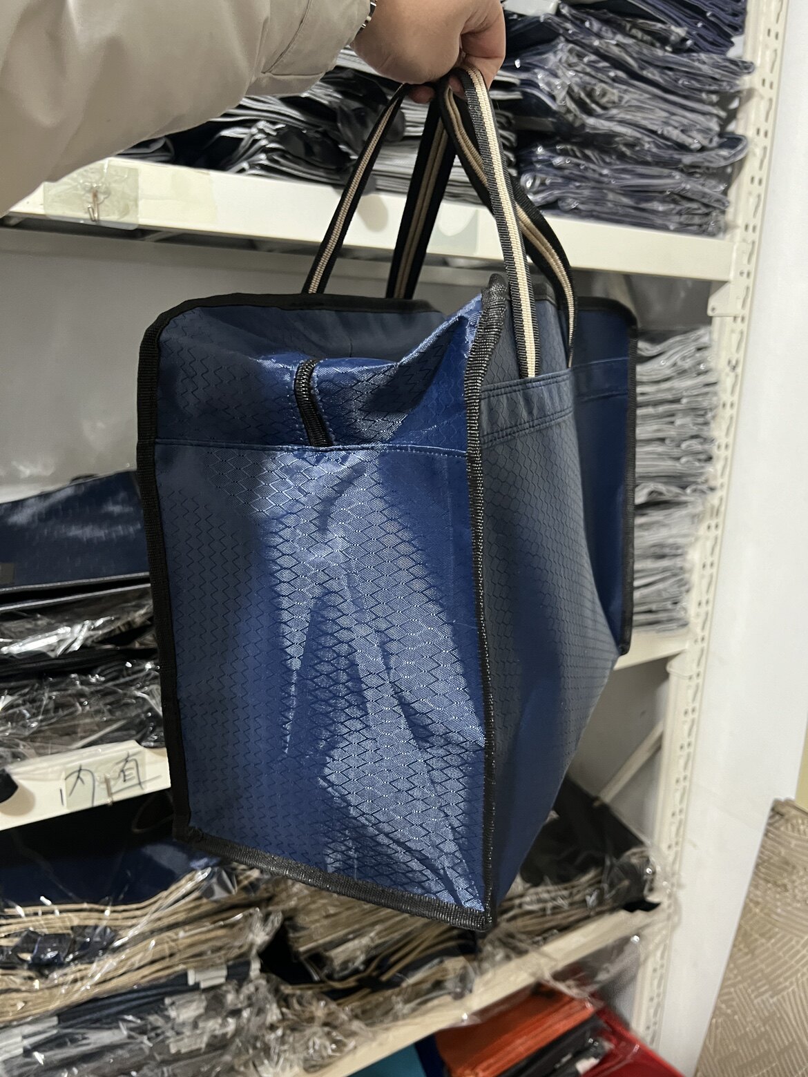 装烟包装酒牛津布袋公文包加宽加大防水装茶叶包