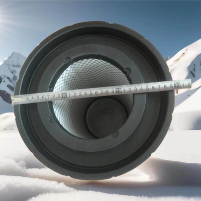 新款欧曼GTL星翼版双驱520马力国六空气滤清器空气滤芯PU3045凹口