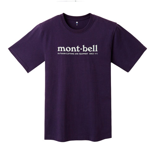 mont·bell透气纯棉户外T恤