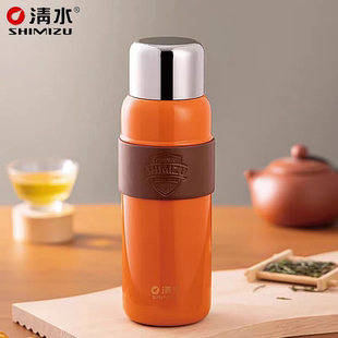 清水保温焖茶杯316不锈钢大容量水壶户外便携车载旅行水杯保温杯