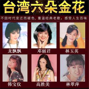 台湾歌后六朵金花音乐U盘甜歌大全酒廊情歌mp3音乐优盘