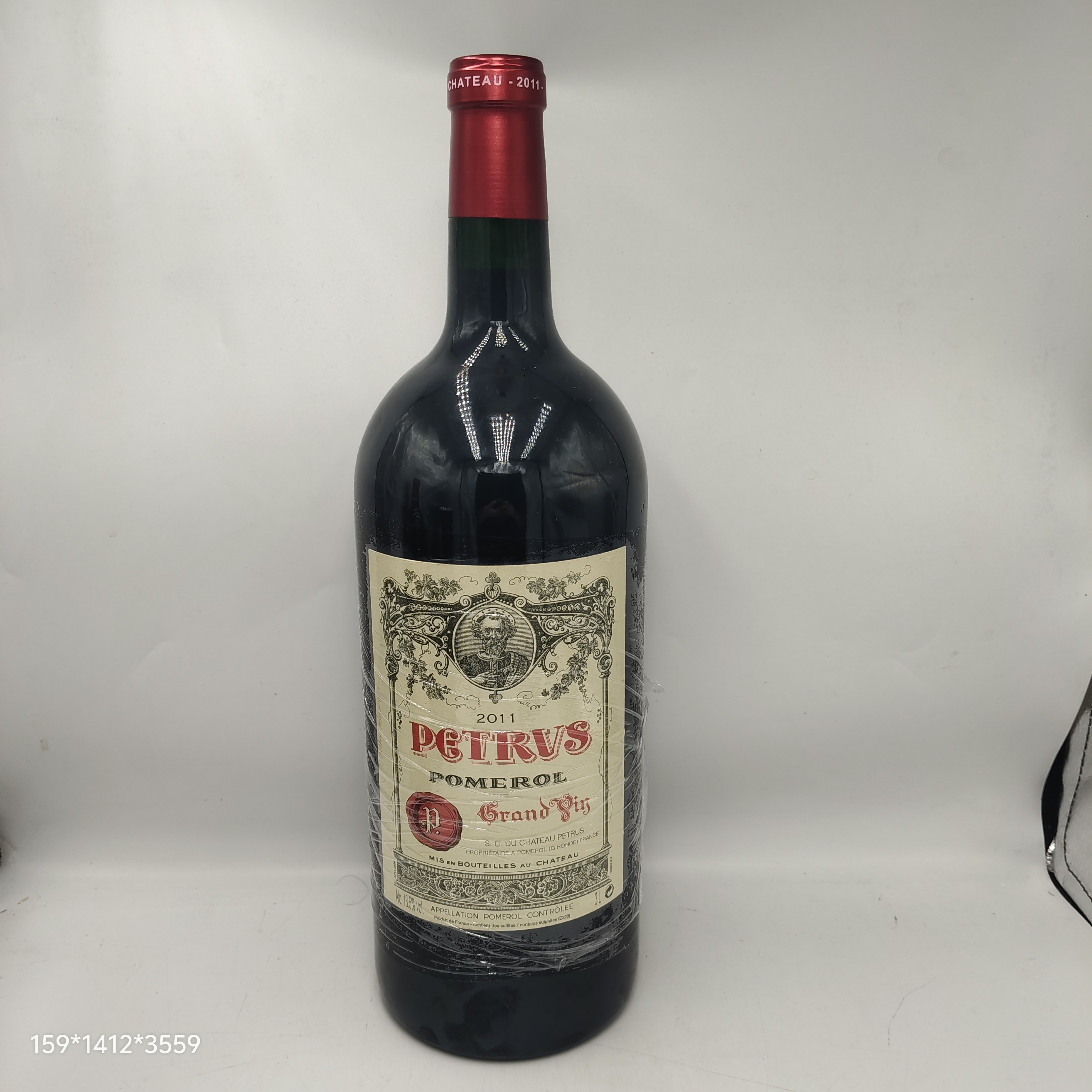 2011年帕图斯（柏翠）红酒3L装Petrus帕图斯酒庄干红葡萄酒梅洛