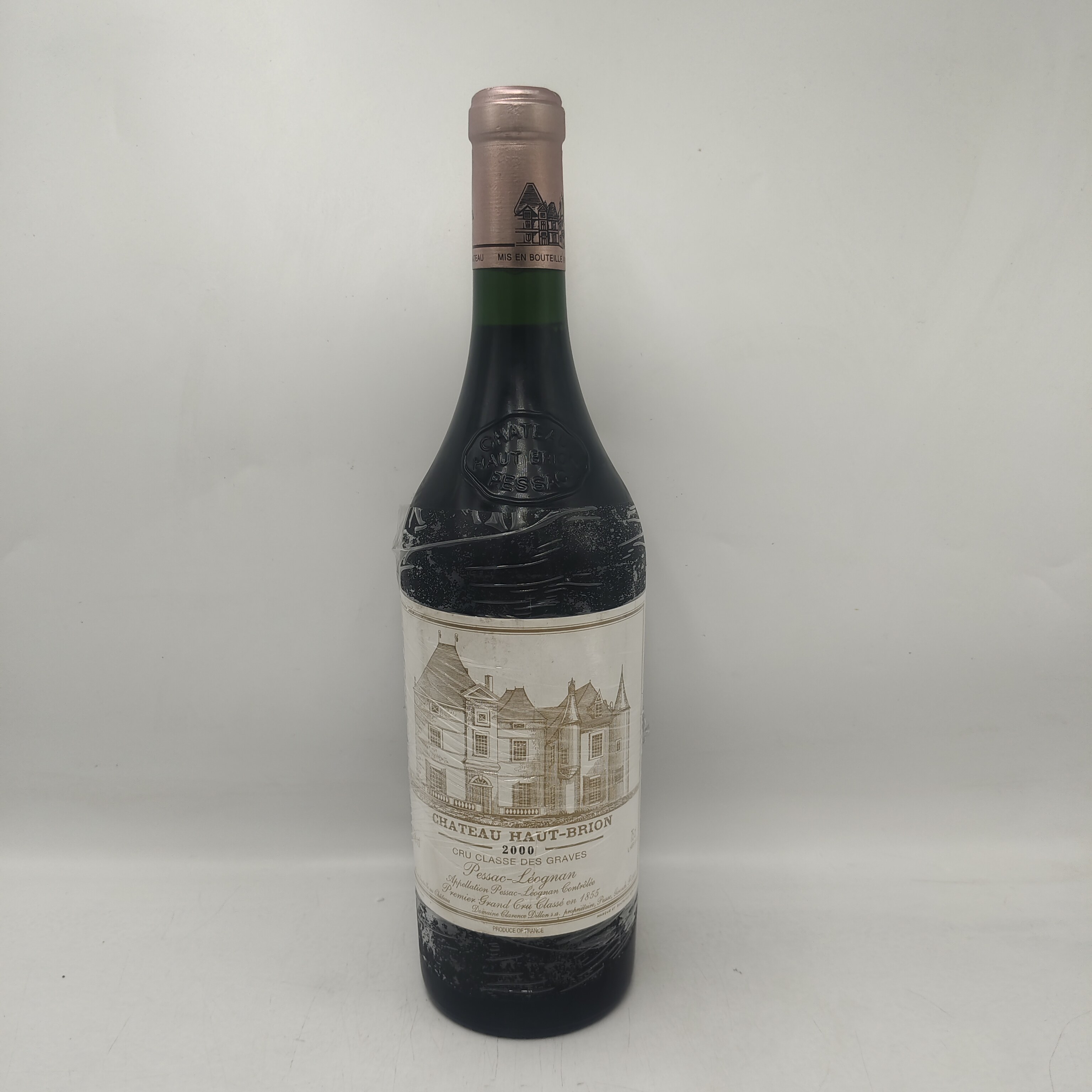 2000年侯伯王庄园正牌干红葡萄酒奥比昂红酒法国一级庄