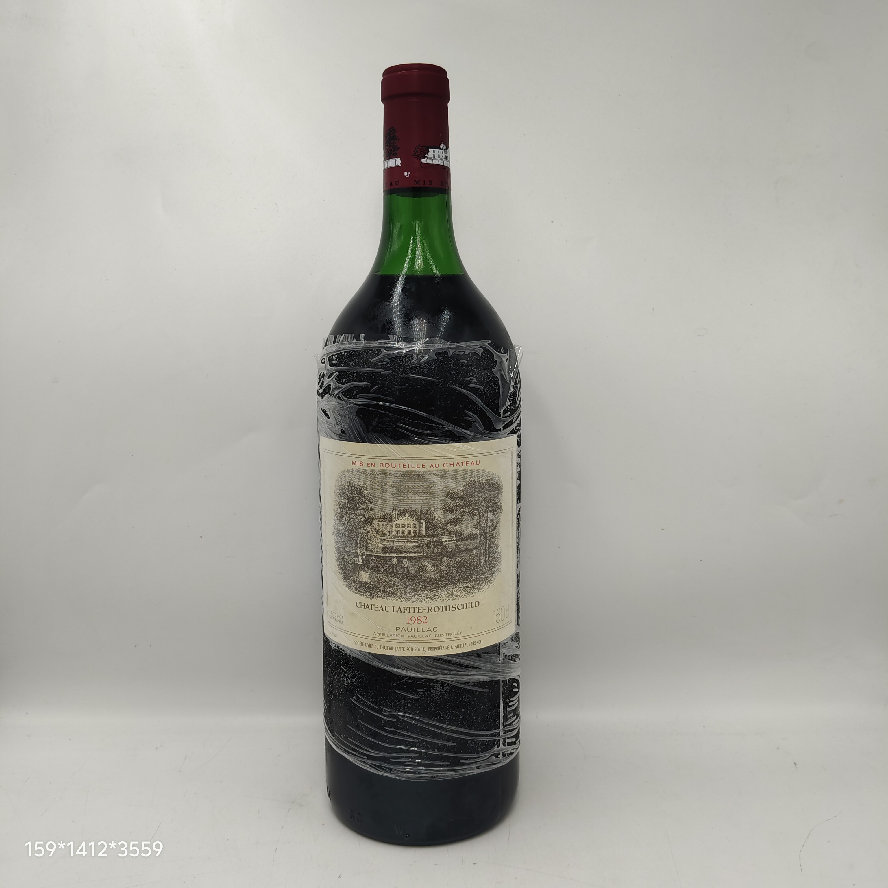 1982年大拉菲红酒大支装拉菲古堡正牌干红葡萄酒法国一级庄