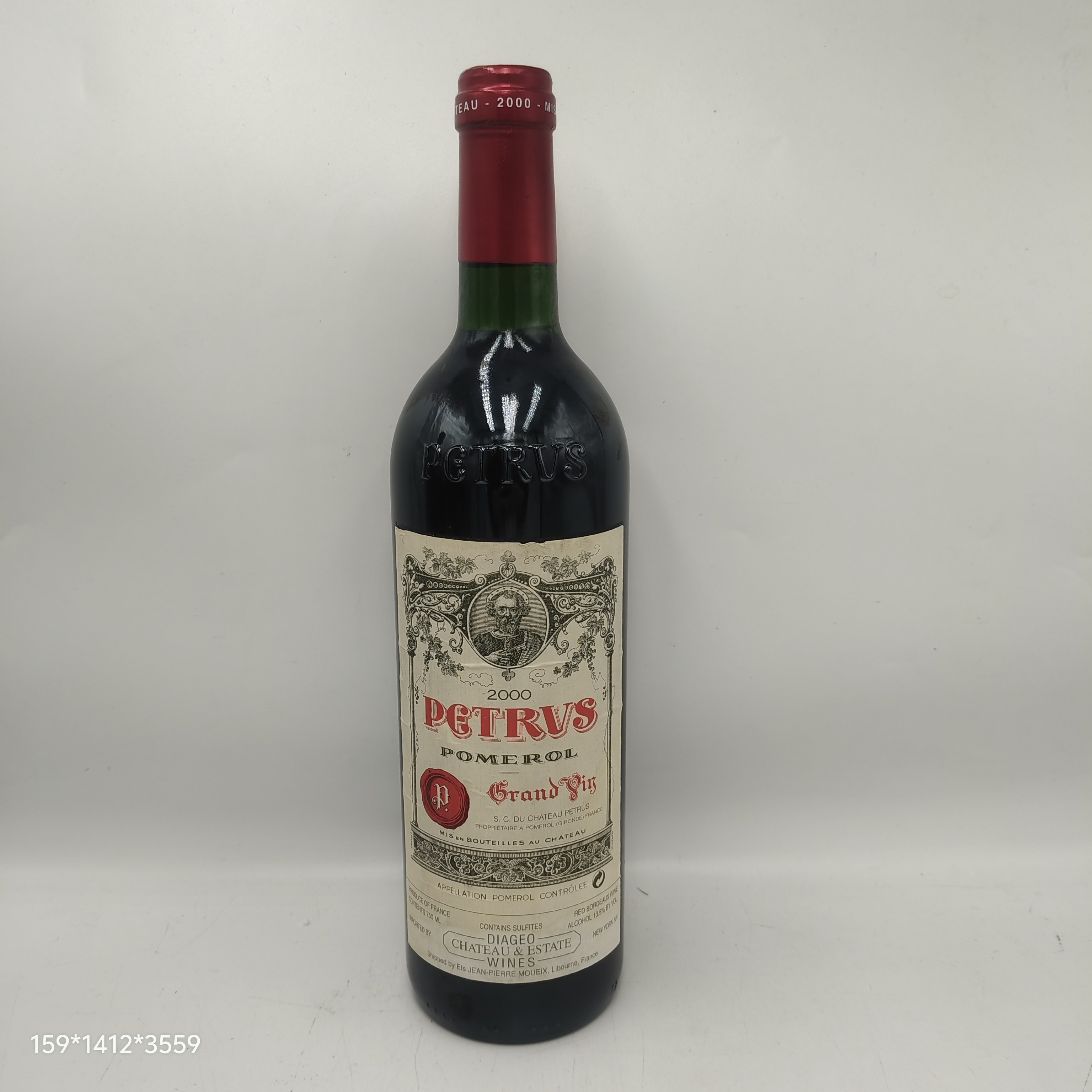 2000年帕图斯（柏翠）红酒梅洛法国Petrus帕图斯酒庄干红葡萄酒