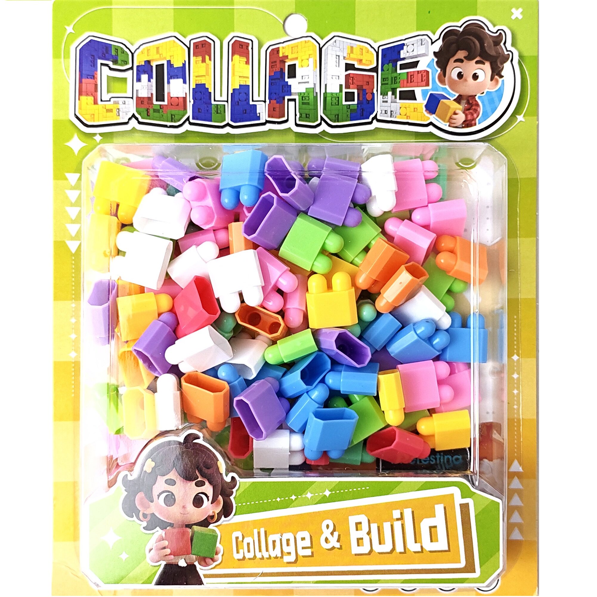 幼儿园益智拼搭积木diy拼插玩具