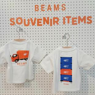 原D 小汽车图案 男童装 纯棉汽车T恤