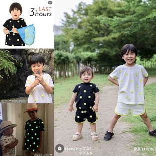 昆虫 男女童装 有机棉 萤火虫T恤 纯棉荧光 原D