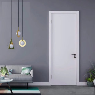 定制烤漆门圆弧拱形门对开门卧室客厅造型实木房间复合门卧室门