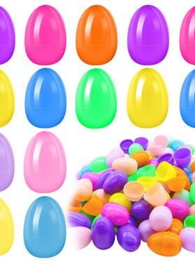 Easter Egg Filling Egg Plastic Eggshell Open Egg Lottery Twi