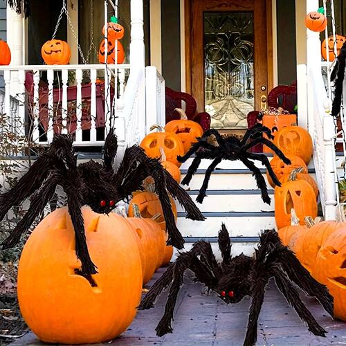 Giant Halloween Spider Indoor & Outdoor Yard, Porch Decor fo