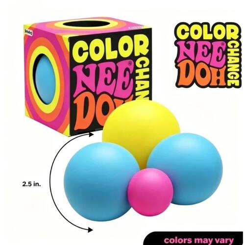 New Schylling deedoh extrude Color Change Sensory Stress Rel
