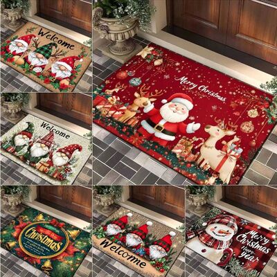 Christmas Snowman Reindeer Cute Non-slip Soft Wear-resistant