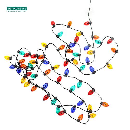 3/5Meters Christmas Garland Fake Light String No Electricity