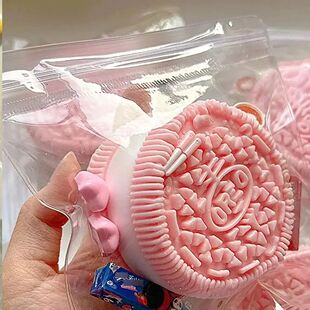 Handmade Silicone Biscuits Stress Relief Soft Sticky Toy Moc