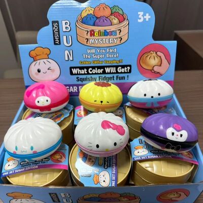 Dumpling Squishy Dumpling Original Soft Fidget Toys Random M