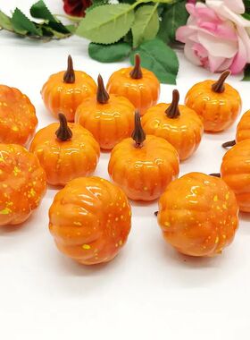 Halloween Artificial Pumpkin Decoration Fake Simulation Vege