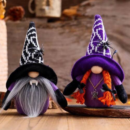 Cute Spider Gnomes Plush Doll Vampire Gnomes for Halloween D