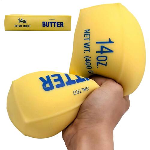 24/14/10cm Slow Rebound Butter Squeeze Toy Big Sensory Antis