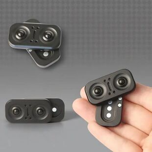 New Metal  Magnetic Slider Fidget Rotator - Manual Restless