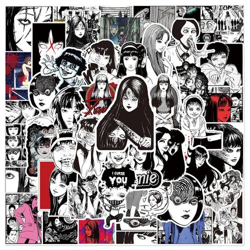 10/30/50pcs Tomie Junji Ito Stickers Horror Anime Sticker Ae