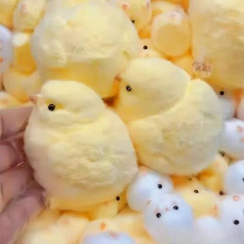 Yellow Chick Squishy Squeeze Toy Kids Adult Pop Fidget Toys