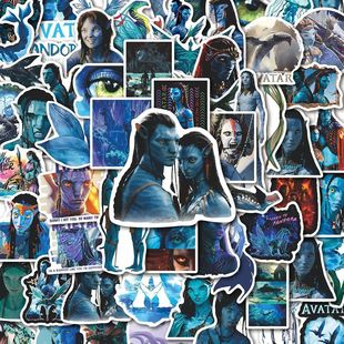65PCS Avatar 3 Fire and Ash Movie Stickers PVC Decals Toys D