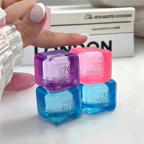 KK Teenie Nice Ice Cube Fidget Toys Mini4 Pack Set Slow Rebo