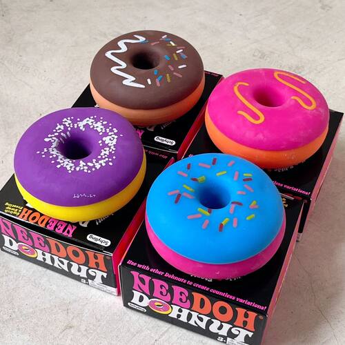 Schylling Needoh Dippin Dazzler Egg Donut Stress Relief Squi