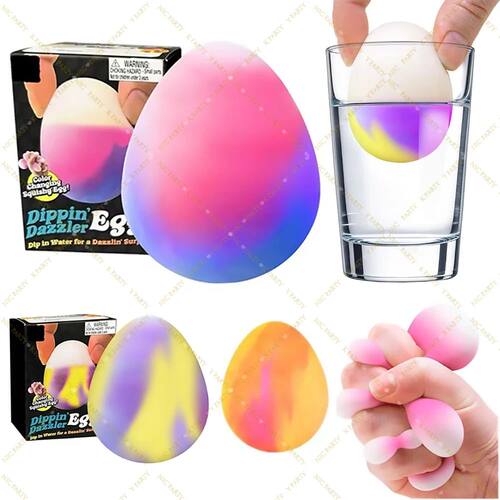 2026 Nice Cube  Squishy Toys Golden Dippin Dazzler Egg Fidge