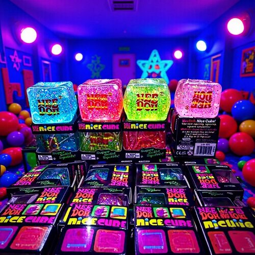 Needoh Maltose Luminous Ice Kneading Music Decompression Toy
