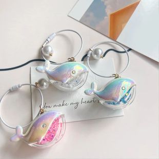 Lanyard Keyring Whale Penda Keychain Bag Laser Fashion