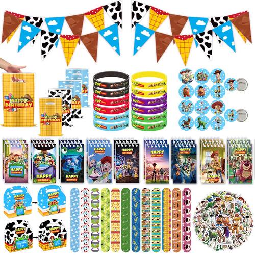 Toy Story Theme Party Supplies Set with Cartoon Character Ta