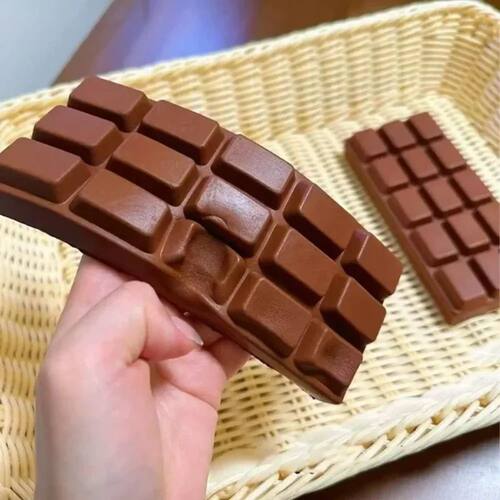 Big Chocolate Bar Extrusion Toy Simulates Food Play, Slow So