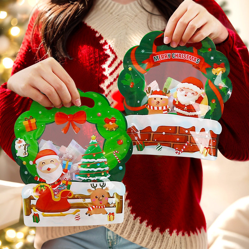 Christmas Eve Children's Candy Snacks Biscuits Gift Packagin