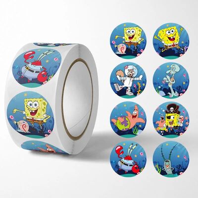 SpongeBob SquarePants 500PCS Stickers Art Supplies Cartoon A