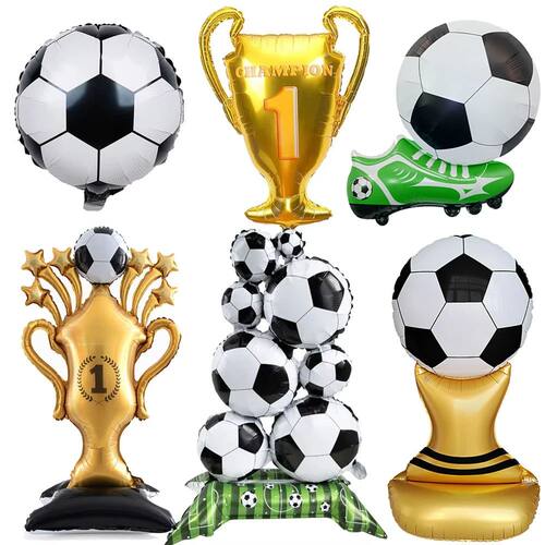 Standing Soccer Foil Balloon Football Theme Birthday Party B