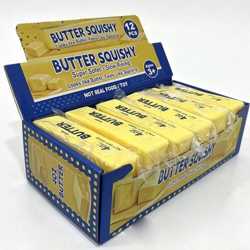 13x3x3cm Squishy Soap Anti-Stress Toy Simulated Butter Stres