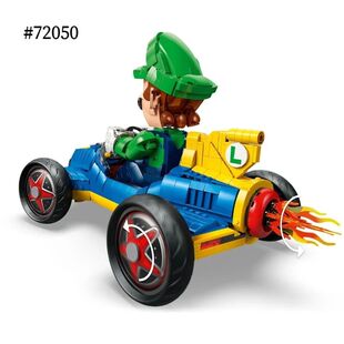 2026 New In Stock 72050 Super Mario Luigi 2234pcs Car Model