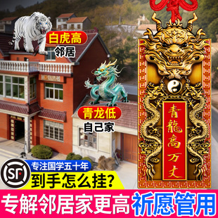 青龙高万丈隐藏款挂件铜牌镇室外宅室内解决邻居比自家高老师推荐